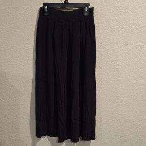 Vintage Signet Sportswear Black Maxi Skirt - Made in USA - Size Small
